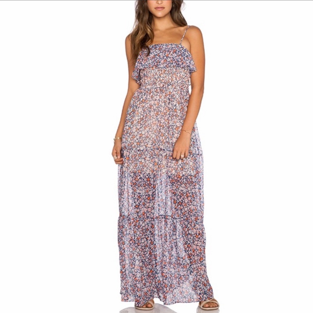 BCBGeneration Tiered Maxi Dress